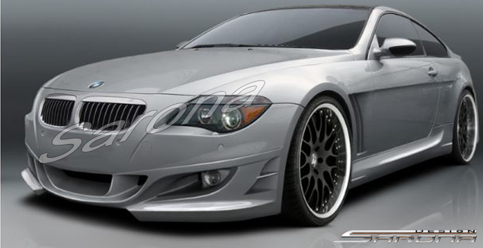 Custom BMW 6 Series  Coupe & Convertible Front Bumper (2004 - 2010) - $980.00 (Part #BM-030-FB)
